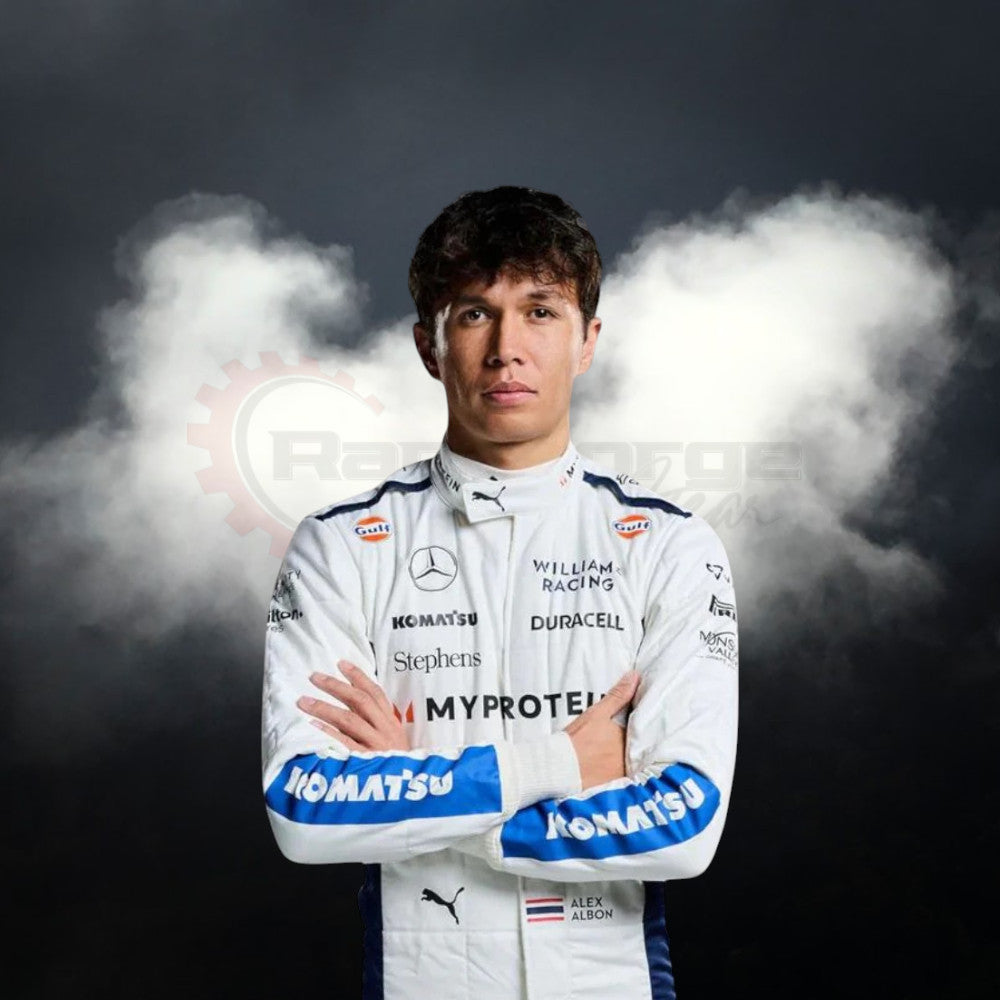 Formula 1 Racing Costume Alex Albon Williams 2024
