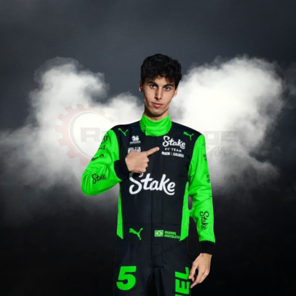 Gabriel Bortoleto kick sauber F1 Race Suit 2025