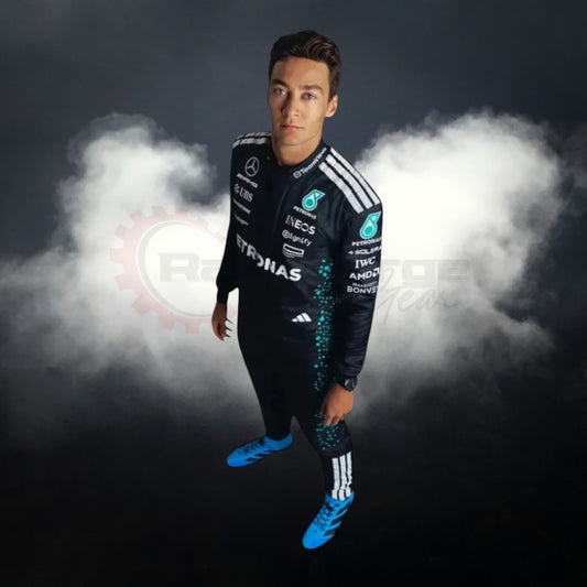 George Russell Mercedes F1 Racing Suit 2025