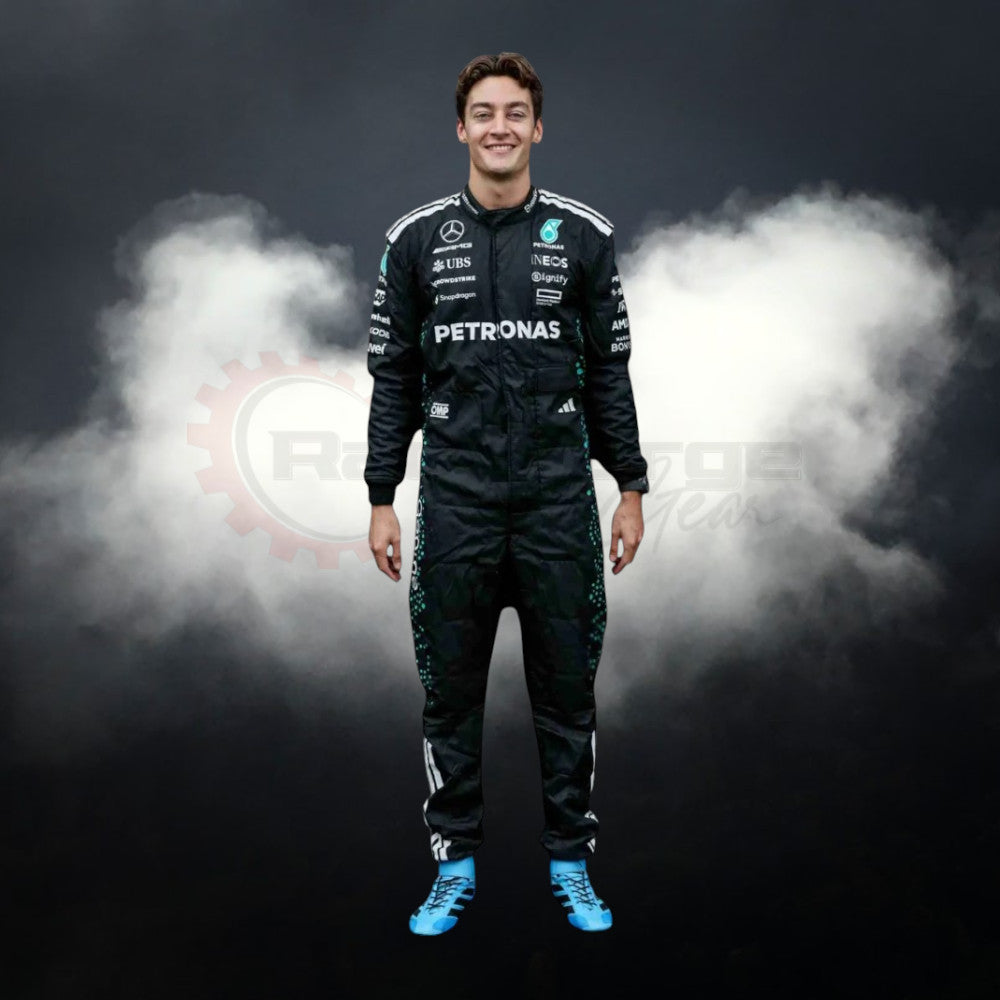 George Russell Mercedes F1 Racing Suit 2025