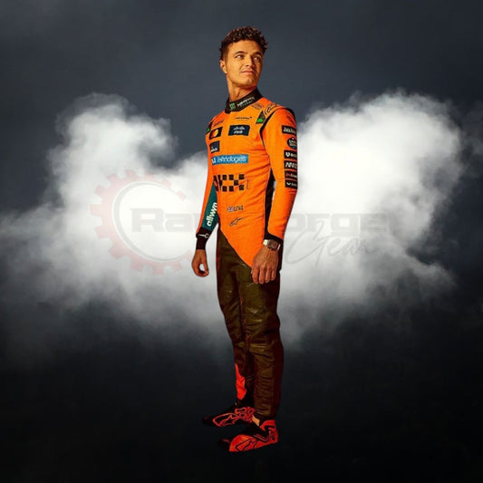 Lando Norris Mclaren F1 Racing Costume 2025