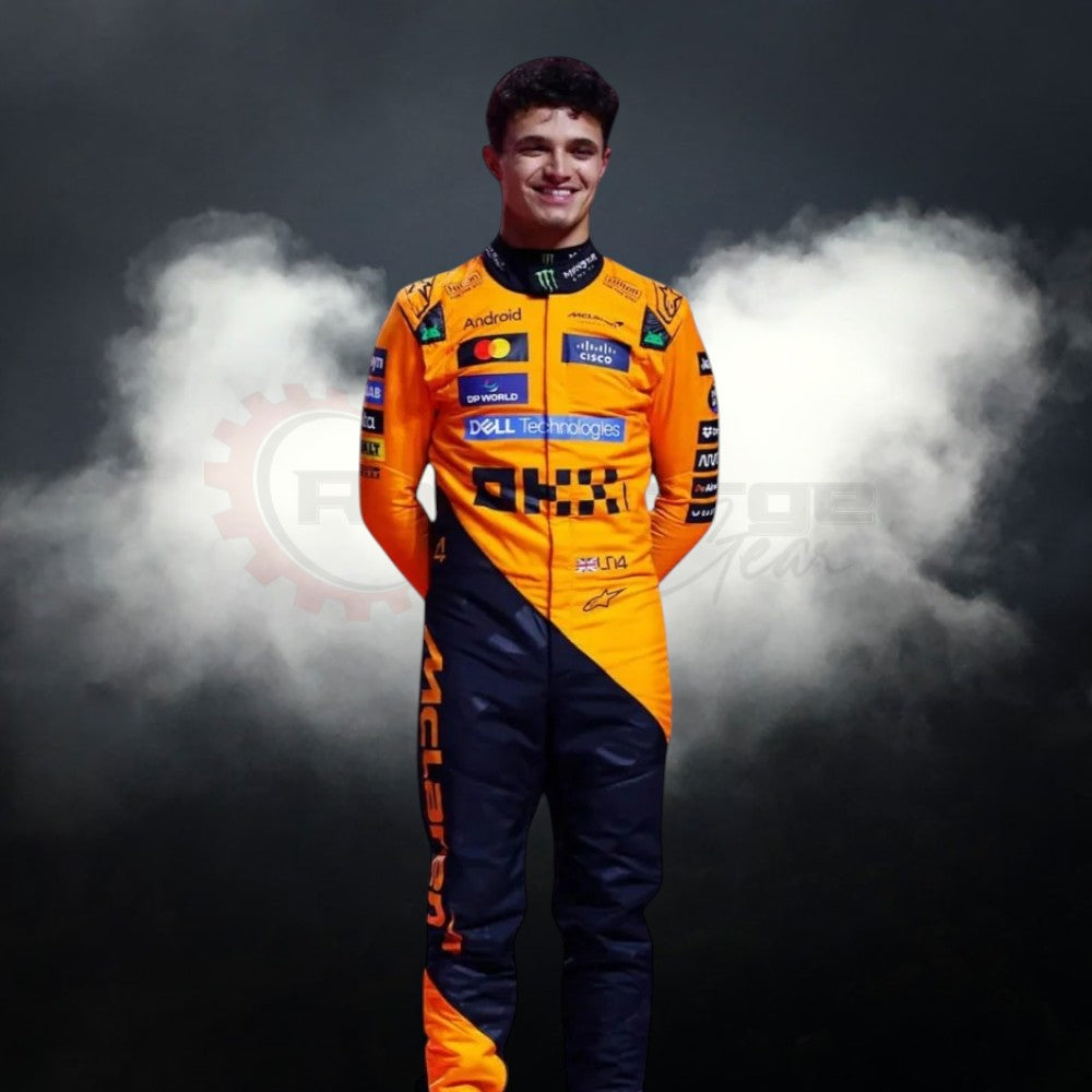 Lando Norris Mclaren F1 Racing Costume 2025