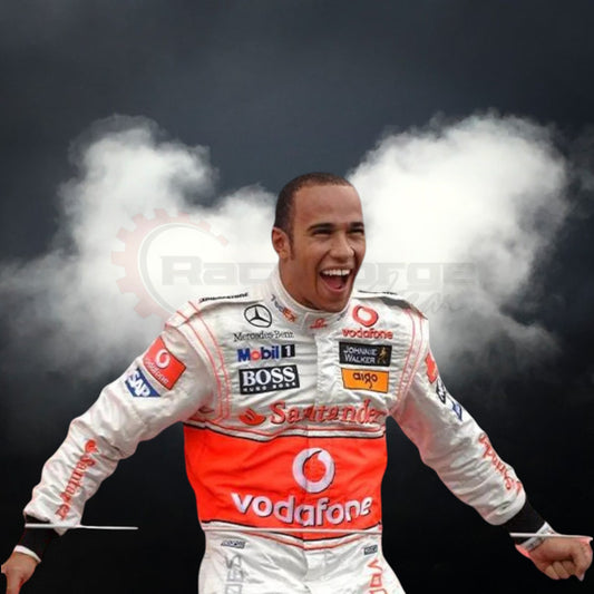 McLaren:Lewis Hamilton F1 Race embroidery Suit 2008s