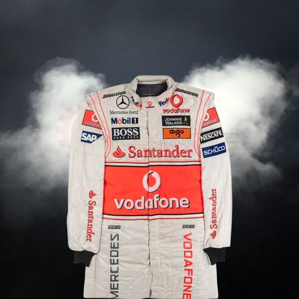 McLaren:Lewis Hamilton F1 Race embroidery Suit 2008s
