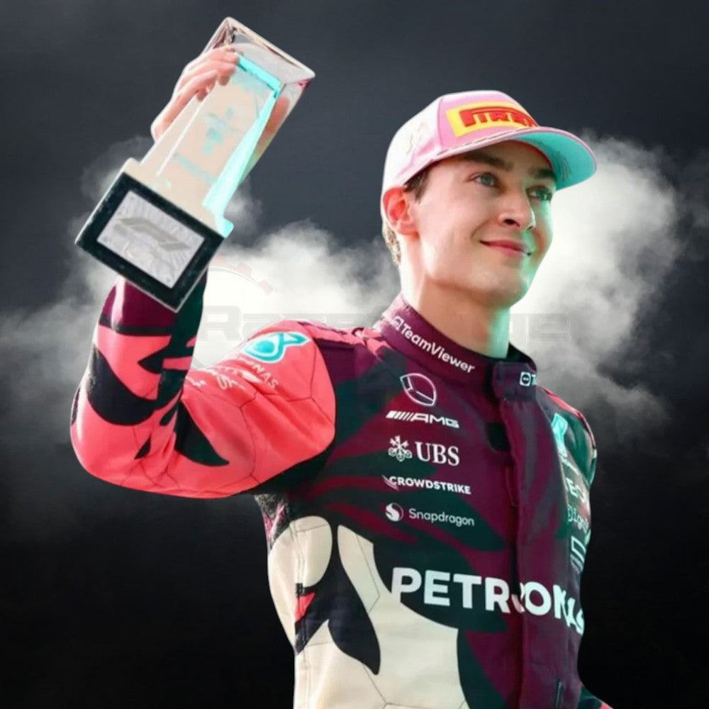 Mercedes George Russell Miami GP 2025 Racing Suit