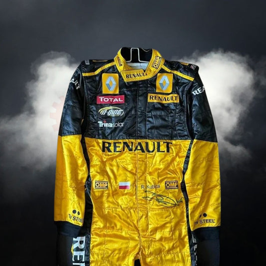 Robert Kubica Renault 2010s F1 Race Suit