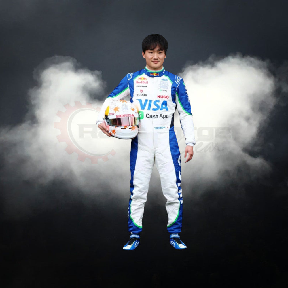 Yuki Tsunoda Alphatauri F1 Team Racing Costume 2025