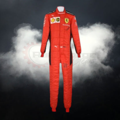 2020 Charles Leclerc Ferrari F1 Race Suit REPLICA
