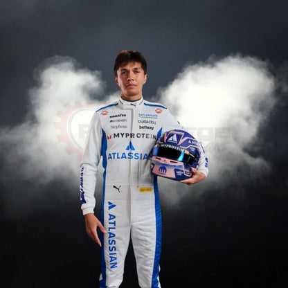 Alexander Albon Williams F1 Team Racing Costume 2025