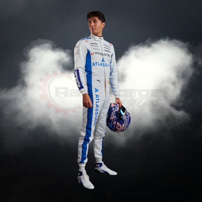Alexander Albon Williams F1 Team Racing Costume 2025