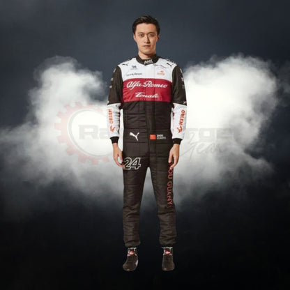Costume 2022 F1 Race Zhou Guanyu Alfa Romeo