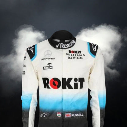 Costume Replica F1 Race George Russell Williams 2019