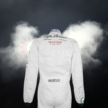 Costume Replica F1 Race Kimi Räikkönen Alfa Romeo 2019