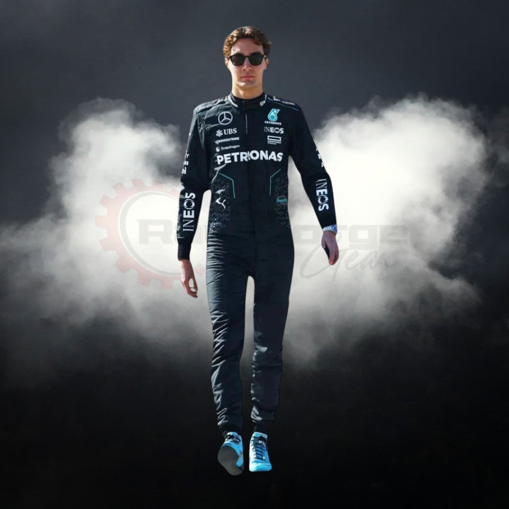 F1 Racing Costume George Russell Mercedes 2024
