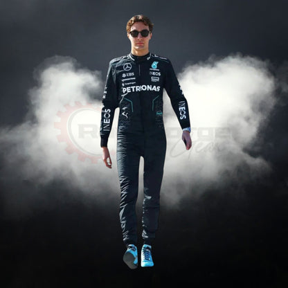 F1 Racing Costume George Russell Mercedes 2024