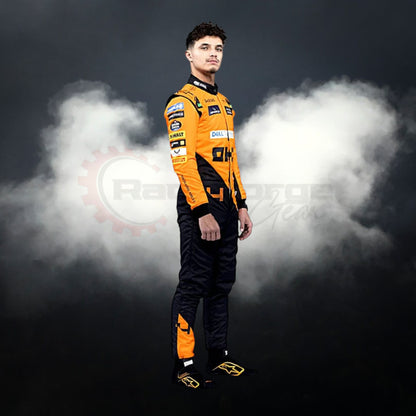 F1 Racing Costume Lando Norris Mclaren 2024