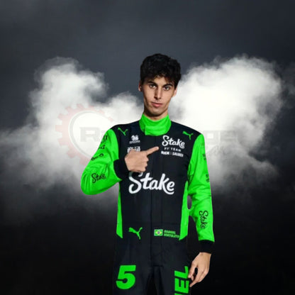 Gabriel Bortoleto kick sauber F1 Race Suit 2025
