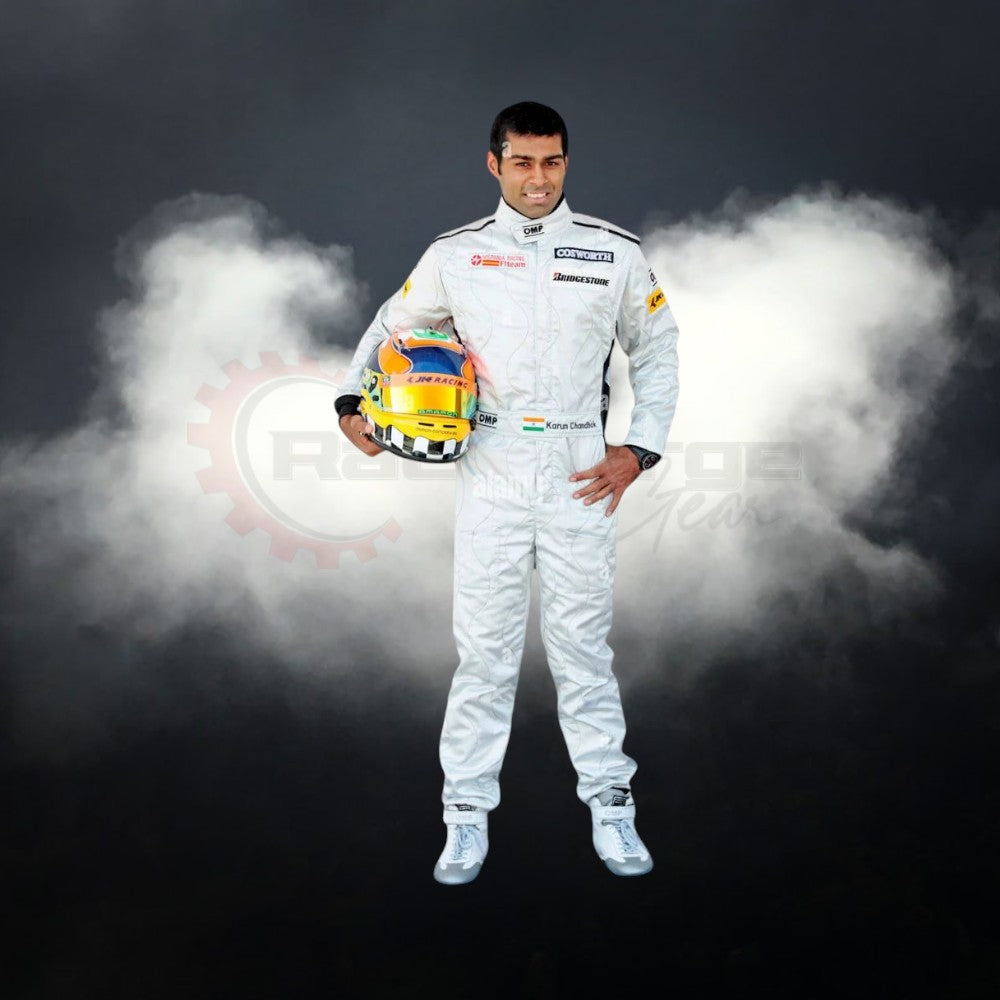 Karun Chandhok HRT 2010s F1 Race Suit
