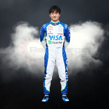 Yuki Tsunoda Alphatauri F1 Team Racing Costume 2025